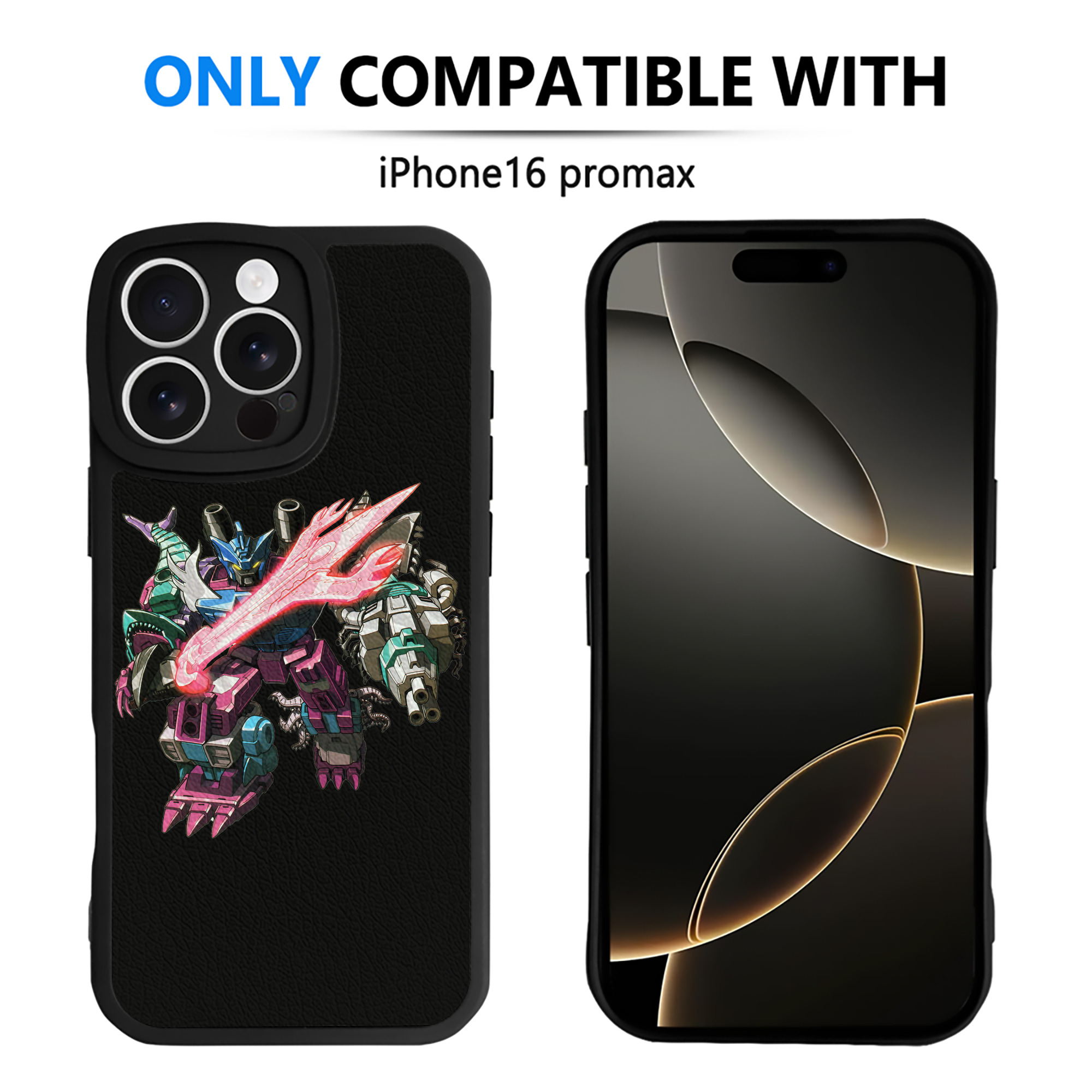 （画像用）  【iPhone 16シリーズ対応】シリコンスマホケース（レザー調） 材質：シリコン